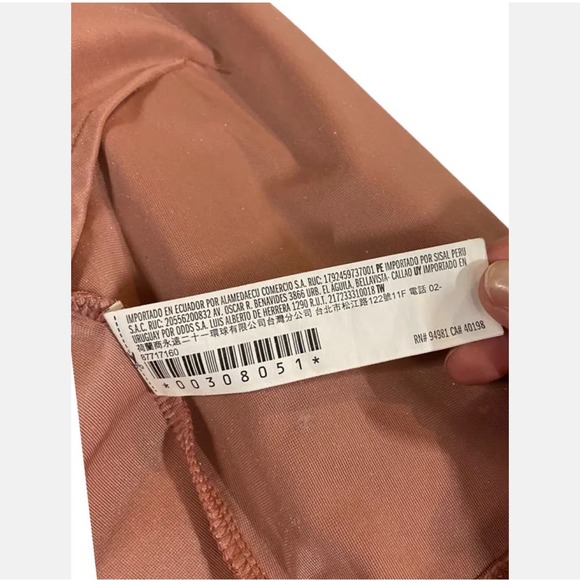 Forever 21 cropped Velvet Wrap Top Pink - Picture 4 of 11